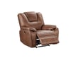 Brown Leather Recliner 