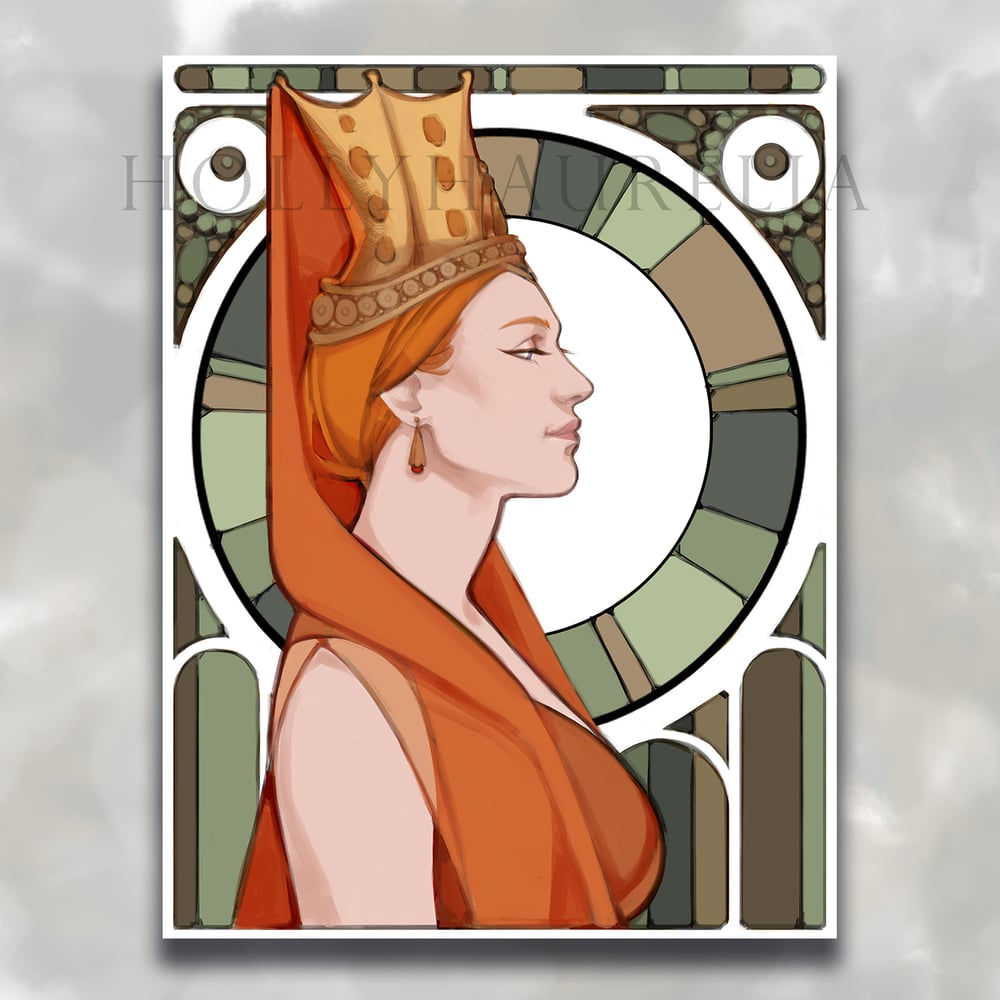 Hurrem Sultan postcard A6