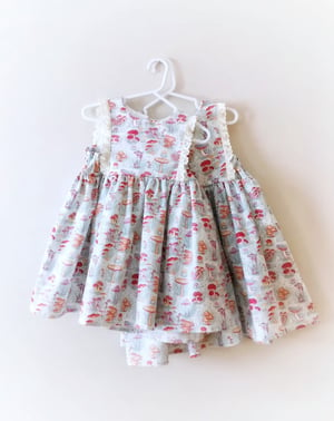 Image of Mushroom Bliss Heirloom Dress 5T