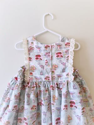 Image of Mushroom Bliss Heirloom Dress 5T