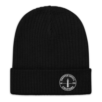 Image 1 of Pen Nib Logo Ribbed Knit Beanie
