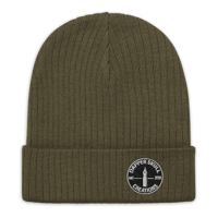 Image 2 of Pen Nib Logo Ribbed Knit Beanie