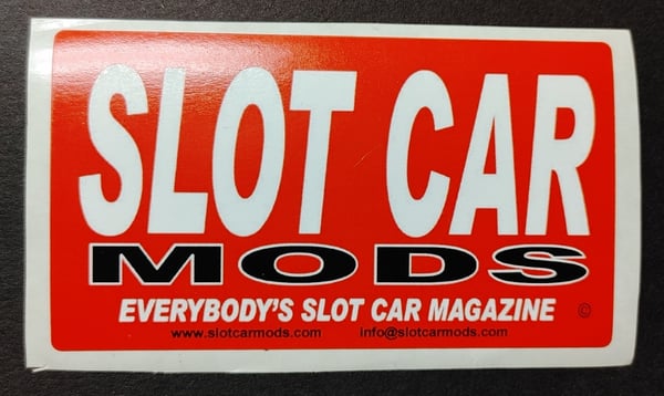 Image of Slot Car Mods Sticker OG