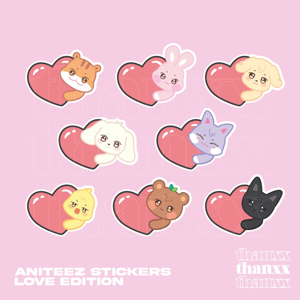 Image of In stock | ANITEEZ stickers