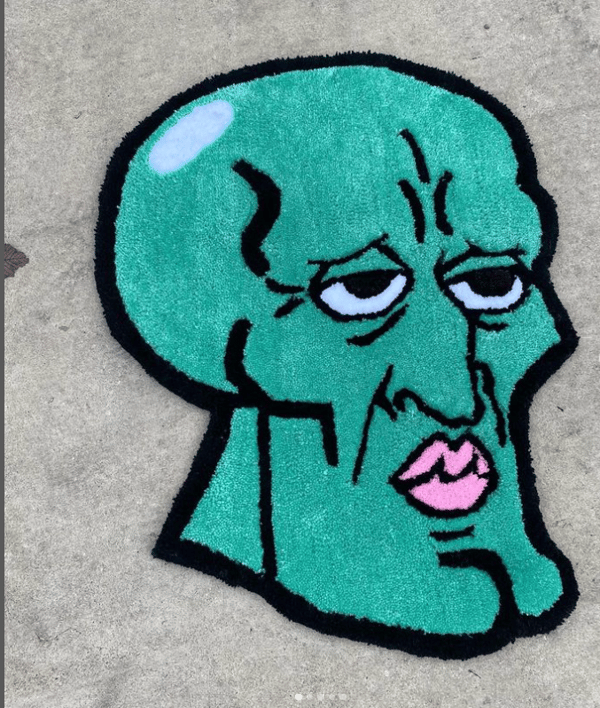 Image of handsome squidward