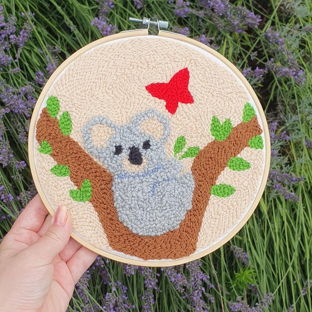 Image of Koala hoop wall hanging