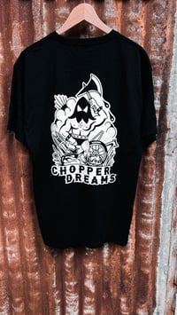 Image 1 of Chopper Dreams " THE EXECUTIONER" Black Tee