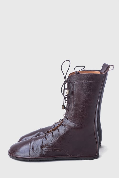 Image of Lace-up Impulse boots in Glorious Brown