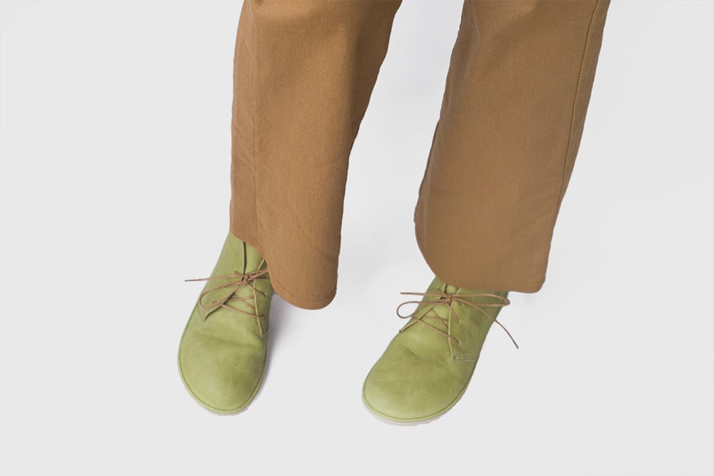 Leona in Lime Green | The Drifter Leather handmade shoes Leona in Lime Green | The Drifter Leather handmade shoes