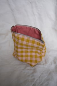 Image 5 of Hand-Quilted Zip-Up Pouch - Assorted Colours