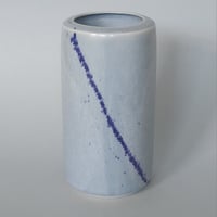 Image 1 of Sprayed line cylinder vase 1