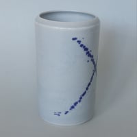 Image 3 of Sprayed line cylinder vase 2