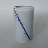 Image 1 of Sprayed line cylinder vase 4