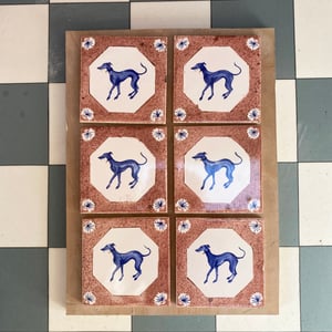 Image of Manganese Tile - Whippet