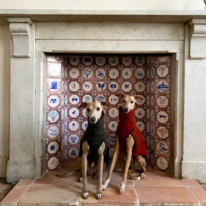 Image of Manganese Tile - Whippet