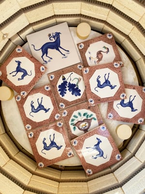 Image of Manganese Tile - Whippet