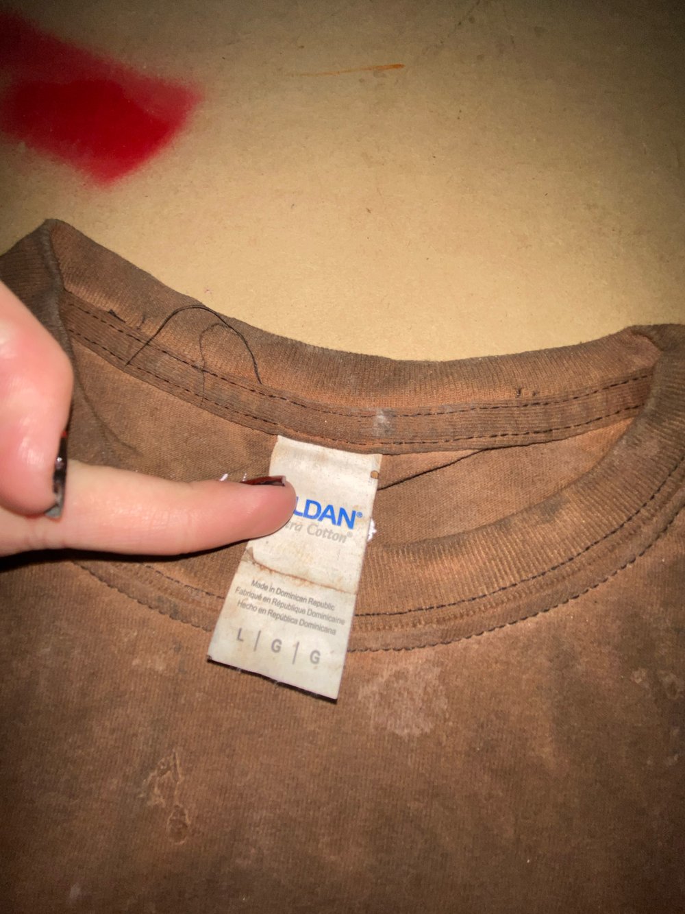 Image of brown tee 1of1