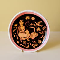 Image 1 of Woman & Swan - Small Plate