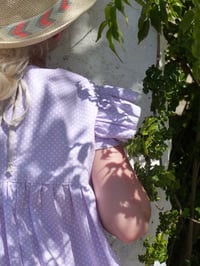 Image 2 of Greta Dress-lilac dot