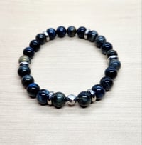 Image 1 of Blue Tiger's Eye Bracelet 8mm