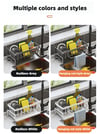 Automatic Drainage Sink Storage Rack Stainless Steel Basin Soap And Sponge Holder Ect..