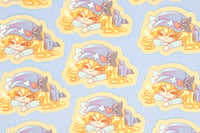 Image 2 of Doki "nap time" glitter sticker