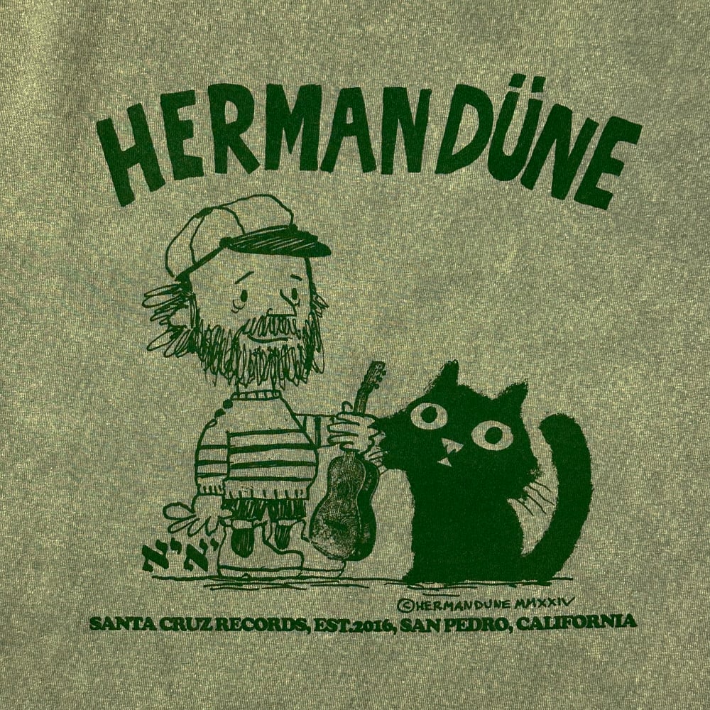 Herman Düne Tee-Shirt (Deluxe Made In USA 🇺🇸) Forest Green on Green