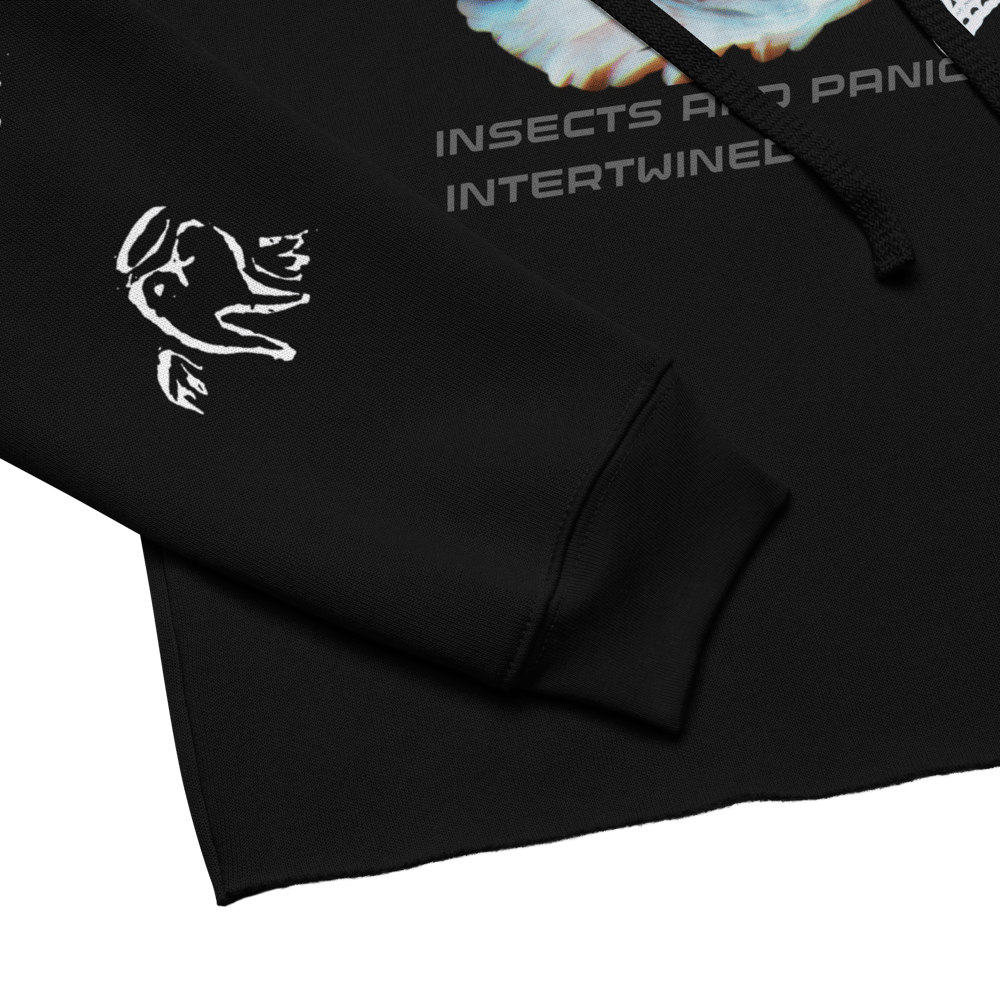 INTERTWINED CROP HOODIE