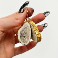 Image 1 of Antler Slice earrings