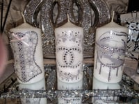 Image 2 of FLOWER CANDLE SET