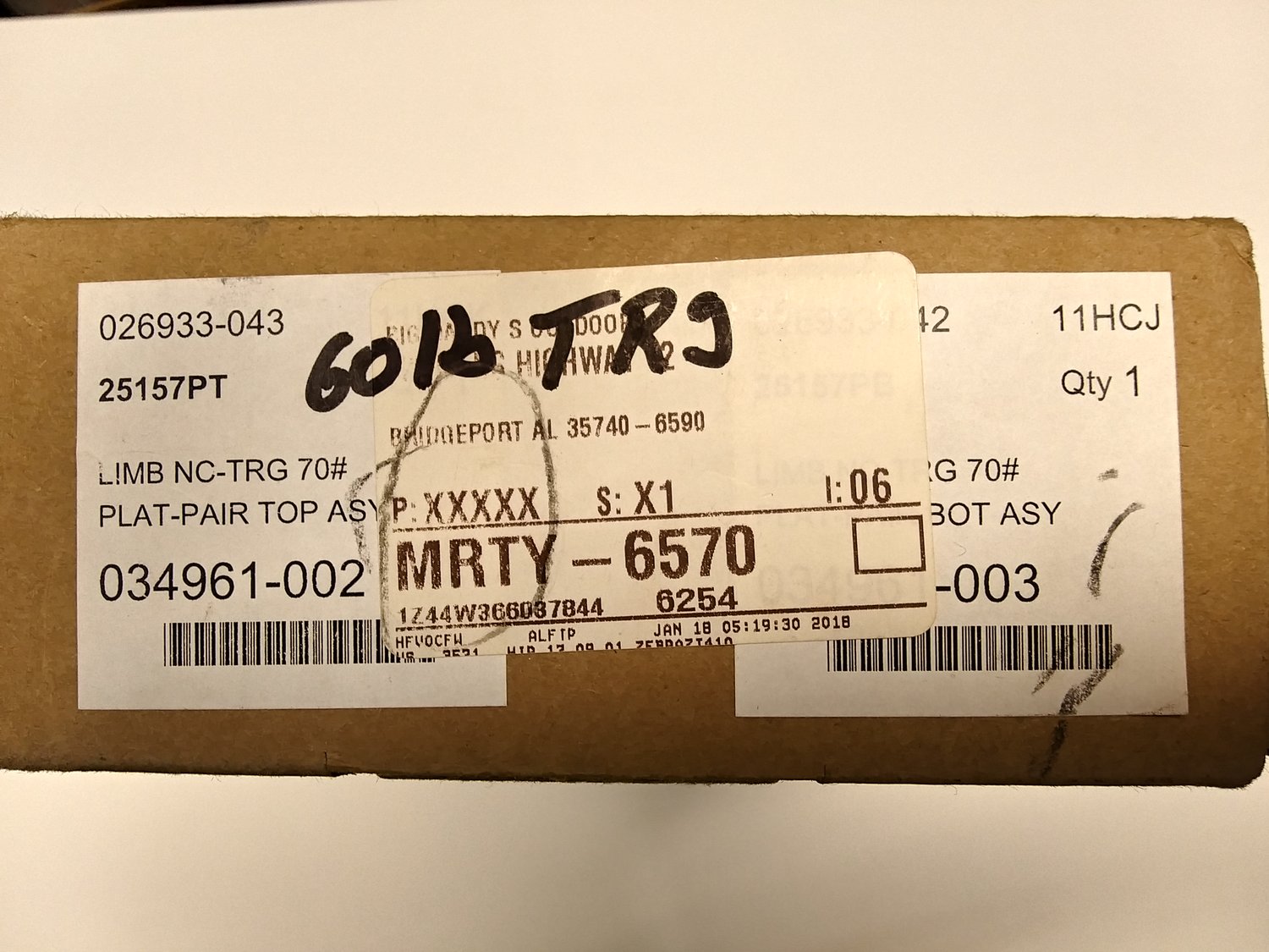Image of Mathews TRG 60LB Limbs 