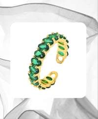 Image 3 of Emerald Green Ring