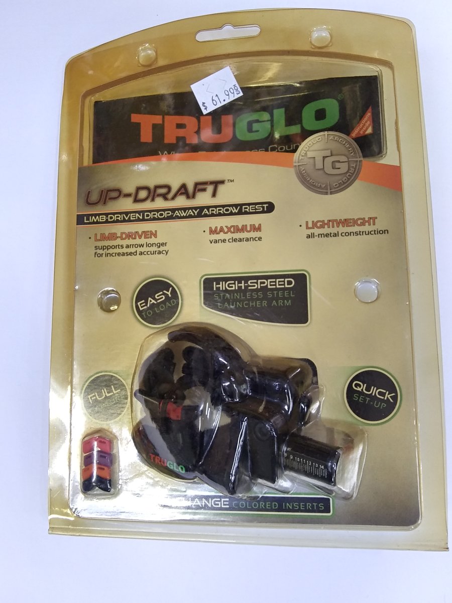 Image of TRUGLO Up Draft Arrow Rest 
