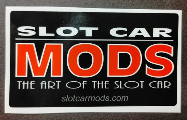 Image of Slot Car Mods Sticker