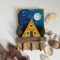 Image 1 of Key holder for 3 hooks.