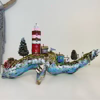 Image 1 of Sea village on a very beautiful driftwood.