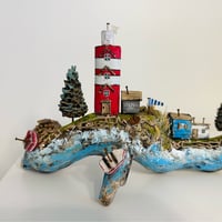 Image 2 of Sea village on a very beautiful driftwood.