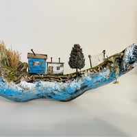Image 3 of Sea village on a very beautiful driftwood.