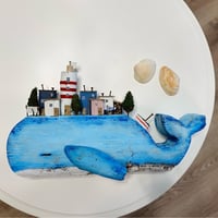 Image 1 of Driftwood. Blue whale.