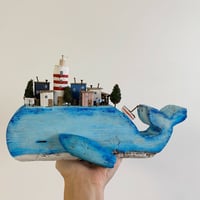 Image 3 of Driftwood. Blue whale.