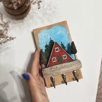 Image 1 of Key holder made of seashore wood