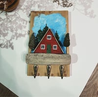Image 2 of Key holder made of seashore wood