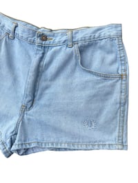 Image 2 of Fred Perry Denim Shorts W34in 
