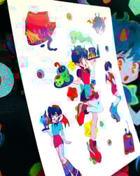 Image 3 of [oc] Demon Diner Stickers