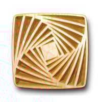Image 1 of Square Trivet, Wood Hot Plate