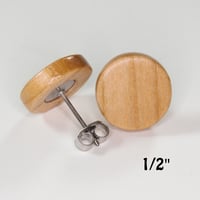Image 2 of Cherry Hardwood Earrings