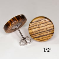 Image 2 of Bocote Hardwood Earrings