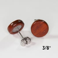 Image 3 of Padauk Earrings, Hardwood Earrings