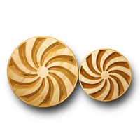 Image 4 of Spiral Trivet, Wood Hot Plate