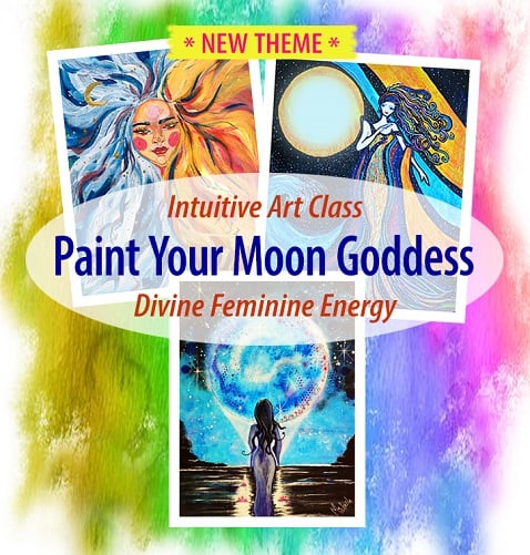 Image of PAINT YOUR MOON GODDESS